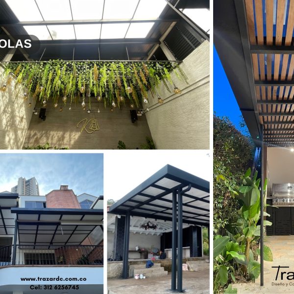 Pergolas y techos - Trazar