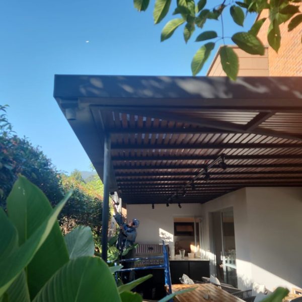 Pergolas y techos - Trazar